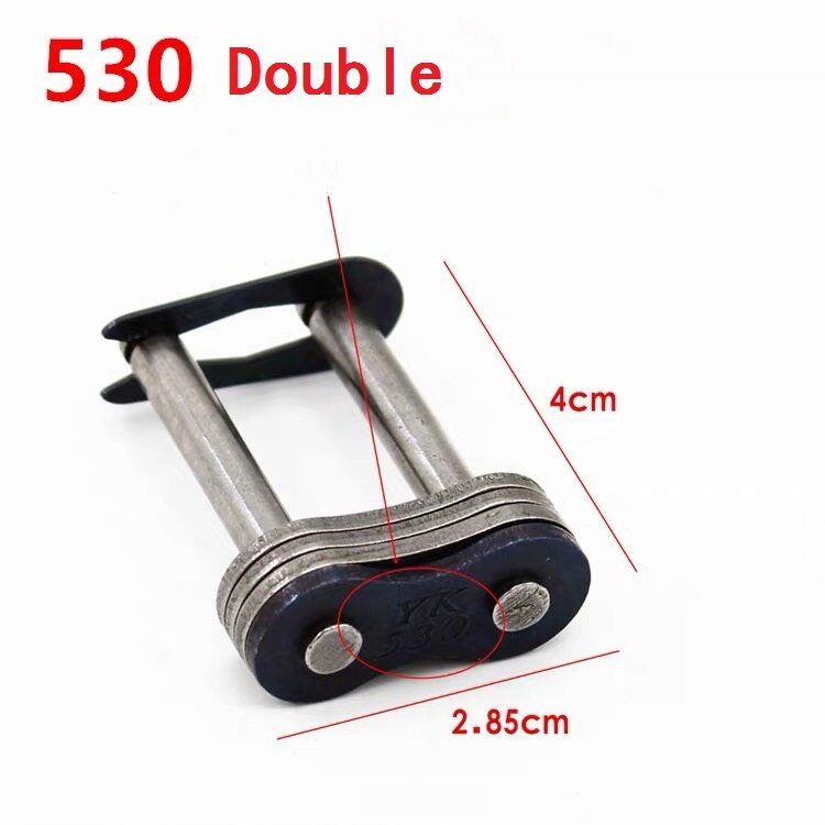 Motorrad Kette Schnalle Ring Link 420 428 520 530 630 Schwere Kette Anschluss Stecker Master Joint Link Dirt Bike Motorrad: 530 Double