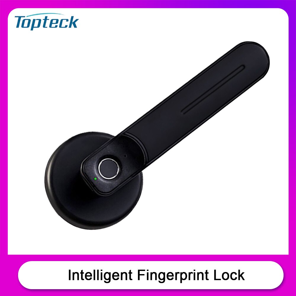Intelligent Fingerprint Lock Electric Fingerprint Lock for Home Door 200 Users Fingerprint Lock with Key