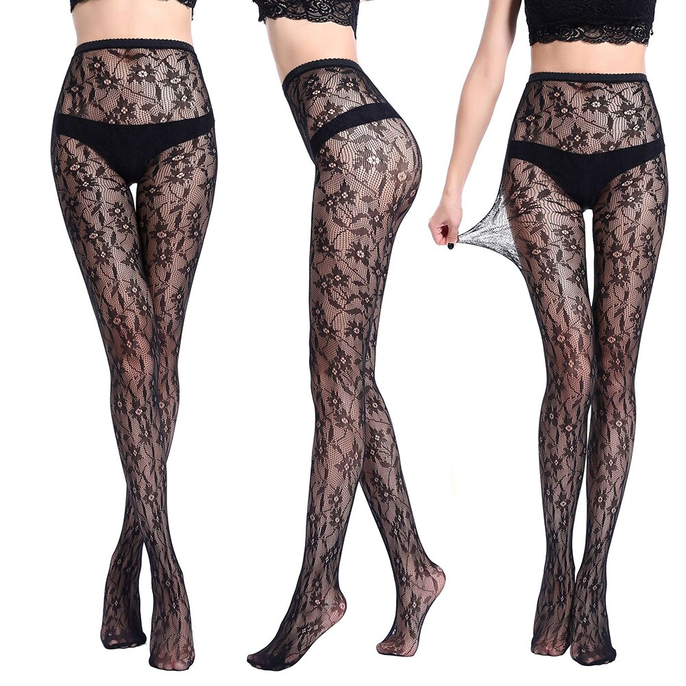 5pcs/set Women Pantyhose One Size Nylon Cross Mesh Comfortable High Waist Daily Thin Sexy Jacquard Fishnet Stockings: 23 23 35 14 14