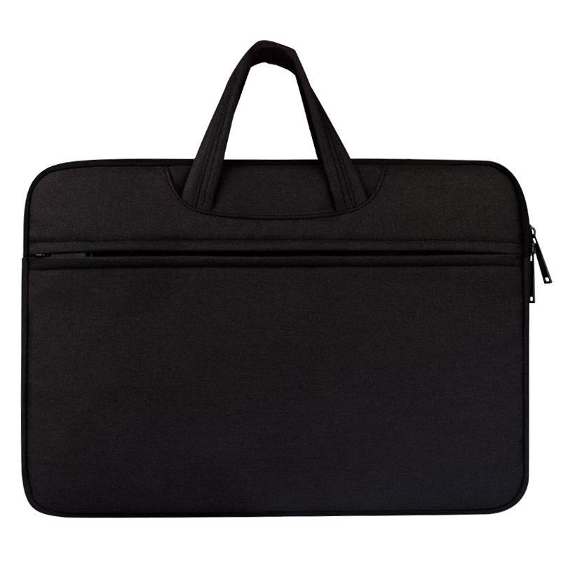 Petit sac à main pour ordinateur portable de grande capacité pour hommes femmes porte-documents de voyage sac pour ordinateur portable d'affaires pour 13 15 pouces Macbook Pro Dell PC: Black 13 inch