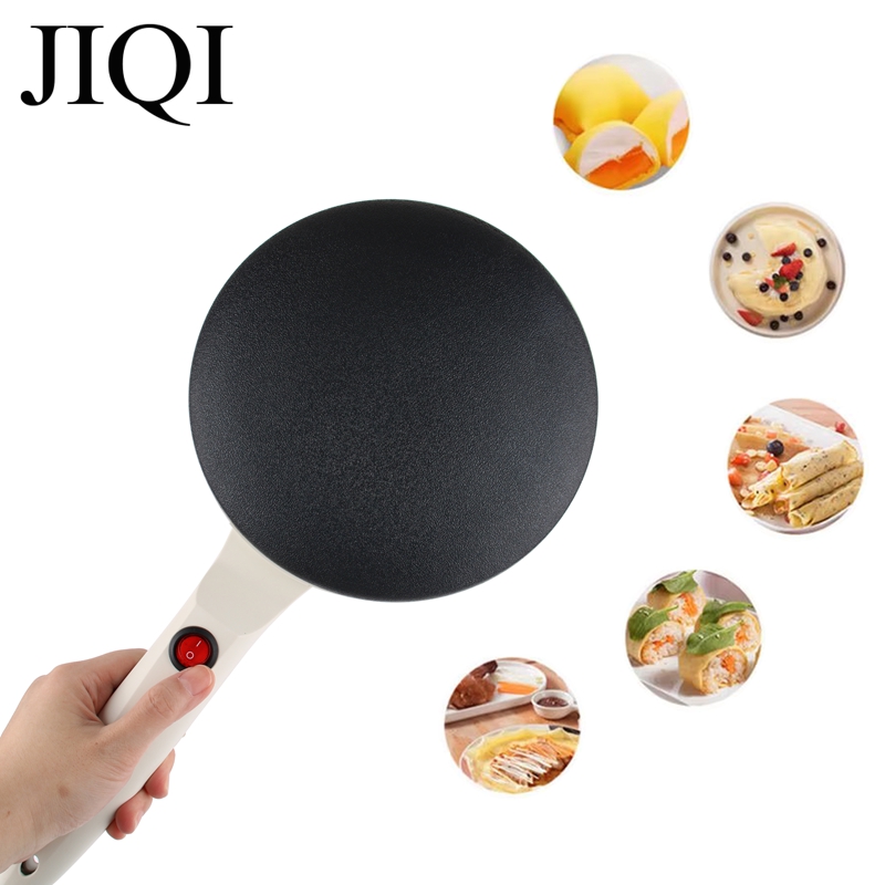 JIQI Haushalt Antihaft-Pfanne Elektrische Kuchen Stall Pfannkuchen Maschine Tragbare Elektrische Brot Maschine Gegrillte Pfannkuchen Maschine