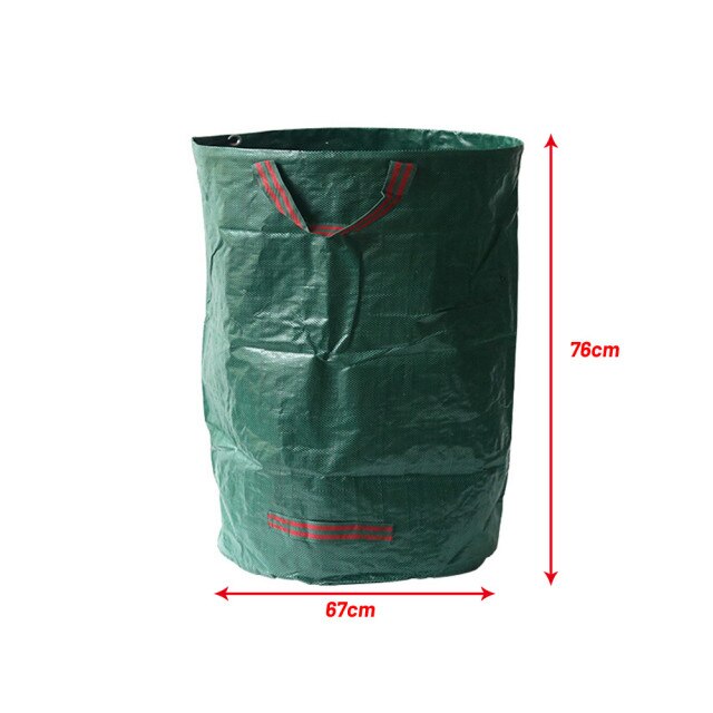 120L 270L 300L Large Garden Waste Bag Weeds Leaves Sack Heavy Reusable Duty Rubbish Bag Polypropylene Garbage Bag: 270L