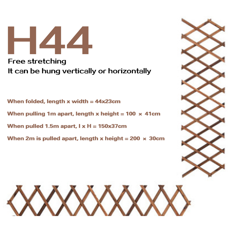 Trægittervægplantekasse havehegn planteklatring gitre espalierhegn støtte træhegn til privatliv og dekoration