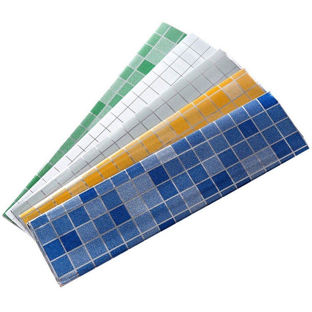 Kitchen Oil Proof Sticker 70*45Cm Aluminum Foil Oil Heat Anti Adhesive Cupboard Splash Protector Wall Oil-proof Kitchen Supplies