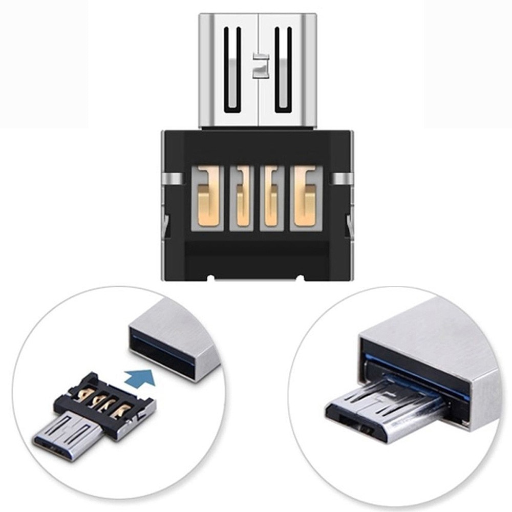 CARPRIE Mini 2.0 USB Micro USB Adapter OTG Converter USB A naar Micro Adapter Voor Smart telefoon tafel