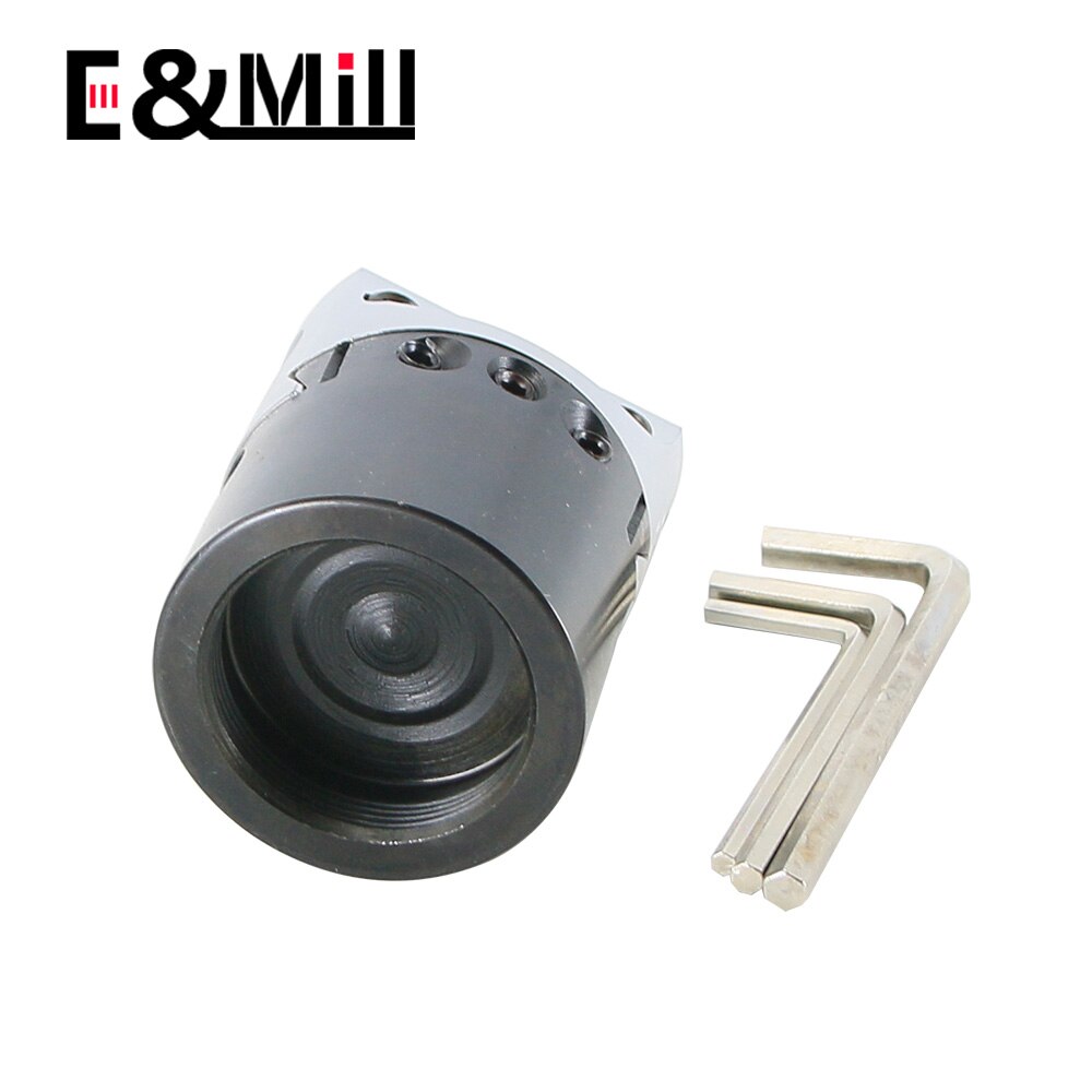 Tête d'alésage de Type F1 2/3/4 pouces 50/75/100mm, 12/18/25mm, barre d'alésage pour fraiseuse + clé hexagonale
