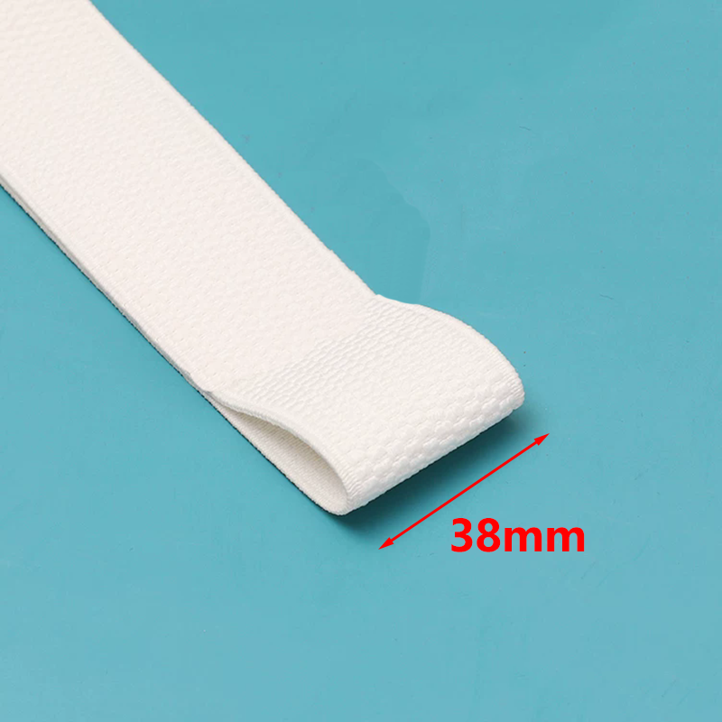 2/5M 25-100mm Schwarze Weiße Elastische Bänder Kleidung Bauch Näh-Gummiband Bekleidung Korsett Gürtel Dehnbares Band DIY-Material: Messing / 1 Millionen