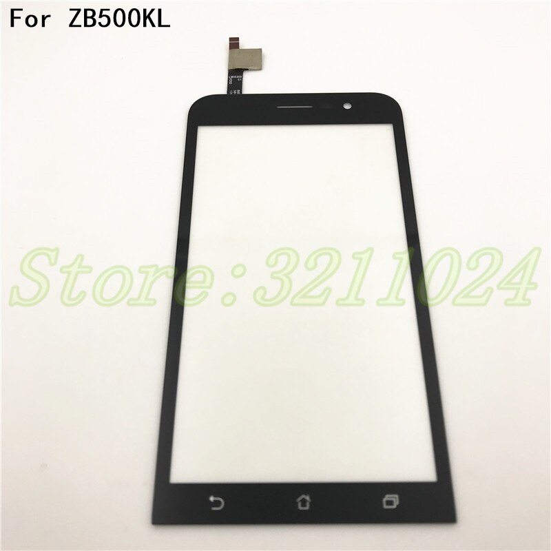 5.0 ''pour Asus Zenfone Go ZB500KL X00AD numériseur écran tactile panneau capteur lentille verre panneau de remplacement