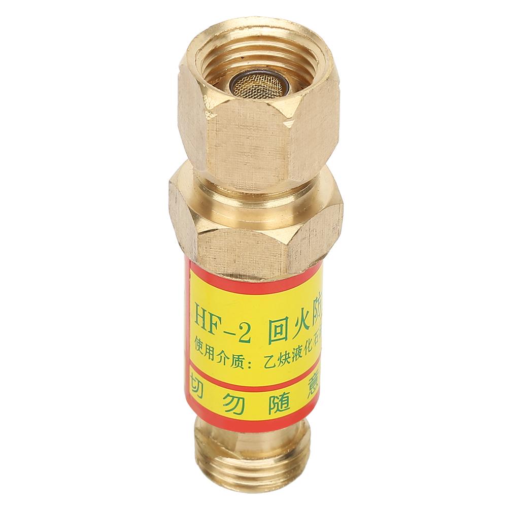 Oxygen Acetylene Flashback Arrestor Fuel Safety Valve Welding/Cutting Torch Fireback Preventer Welding Cutting Tool: Acetylene