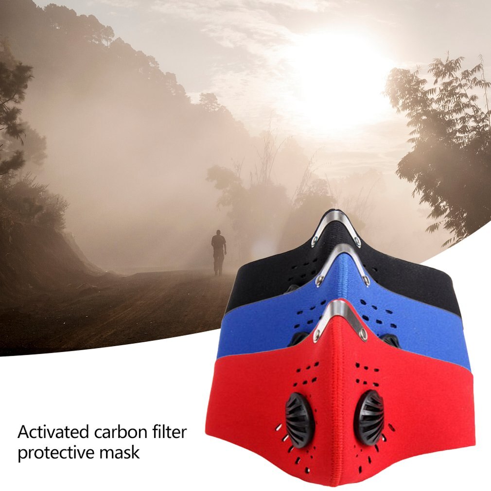 Motorfiets Masker Met Ventiel Winddicht Masker Voor Mannen En Vrouwen