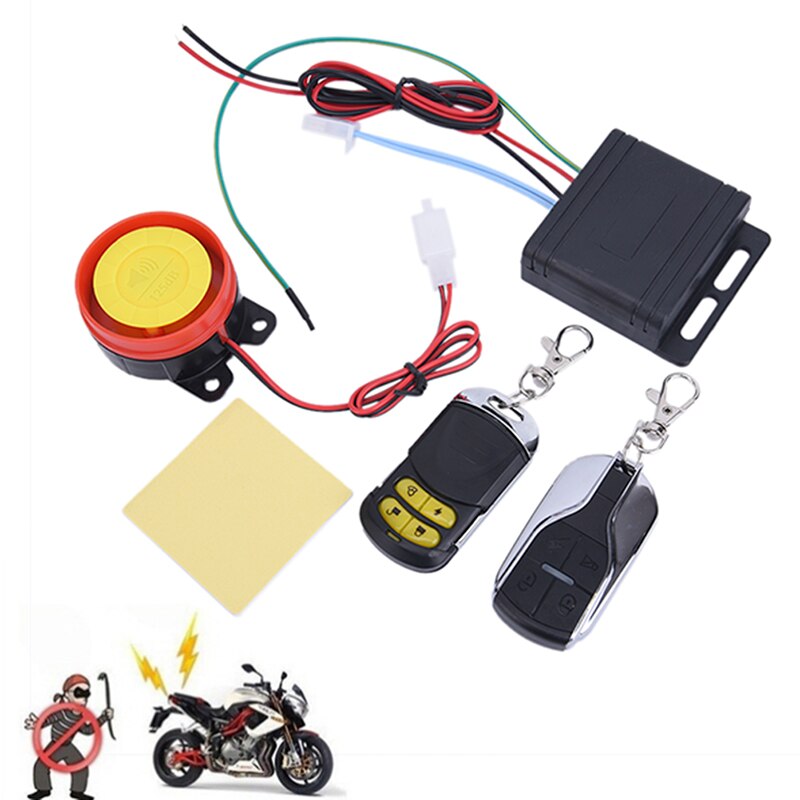 Security System Remote Control Alarm Motorcycle Motorcycle Theft Protection Bike Moto Scooter Motor Alarm System