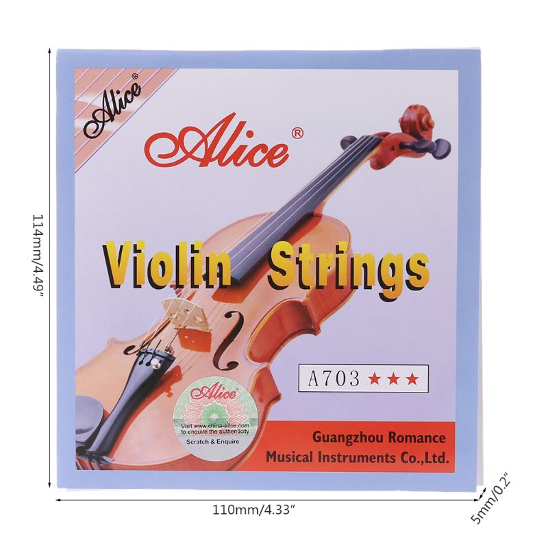 12 stuks vioolsnaren universele volledige set (G D A E) met 3 stuks