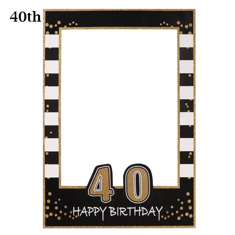 30/40/50/60 verjaardagscadeaus, romantische fotolijst voor een bruiloft, foto-accessoires, doe-het-zelfdecoratie voor een jubileum/bruiloft: 6