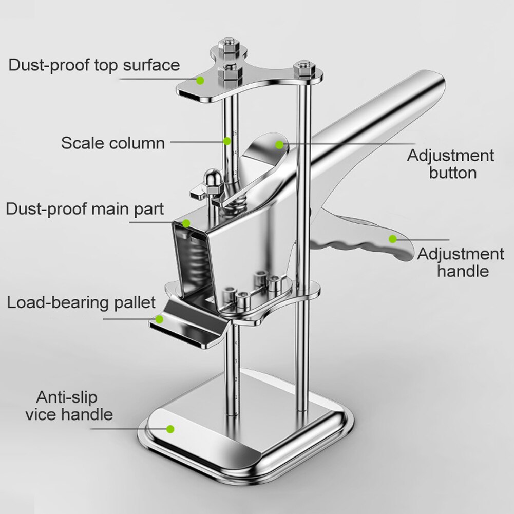 Tile Height Adjuster Manual Lift Locator Washable Tile Regulator Bricklayer Paving Tile Tools Digital Wall Leveling Lifting Tool