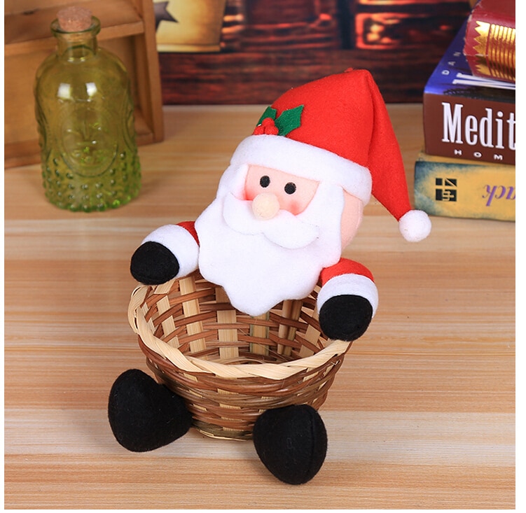 Kerstdecoratie snoepmand kerstdecoratie kersttafeldecoratie kinder snoepmand
