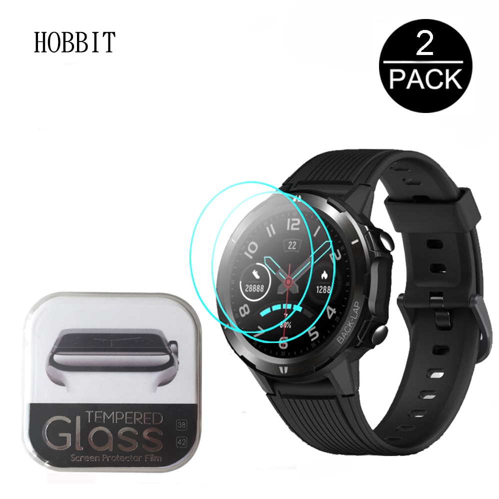 2PCS For Blackview BV-SW02 SW02 Smart Watch Tempered Glass 2.5D 0.3MM HD Clear Explosion-proof Scratch Resistant Guard Glass