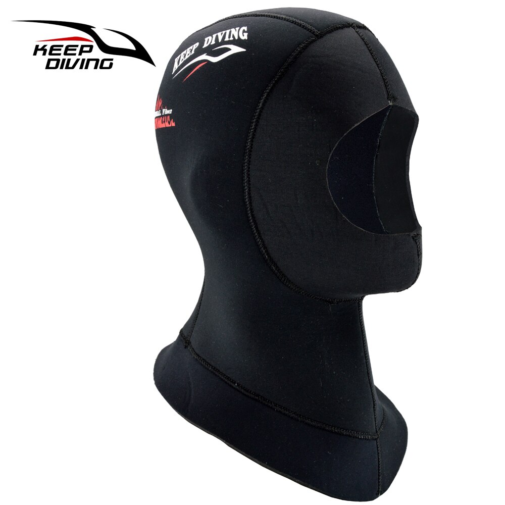 5 MM Ultra Elastische Thermische Vezel Neopreen Duiken Hood Cap Hat Keep Warm Koud Proof Winter Zwemmen Wetsuit Nat pak Apparatuur