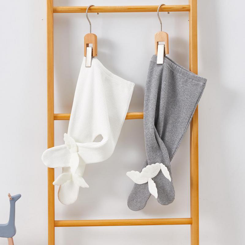 Pantimedias de una sola pieza para niña con alas de Ángel de princesa, pantalones nuevos de estilo para primavera y otoño, medias de encaje