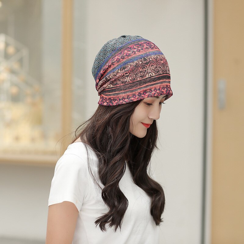 Chapeau Turban en coton élastique | chapeau couleur unie pour femmes, foulard , Bonnet intérieur Hijabs, casquette Hijab femme musulmane, enroulé pour la tête: A-15