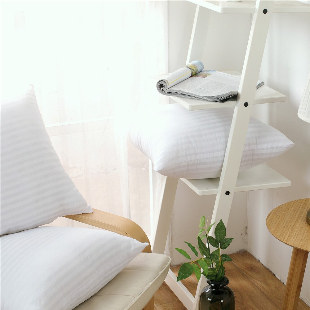 Pillow Core Vacuum Compression PP Cotton Striped Cloth Soft Wrap Waist Sofa Cushion Pillow Core 45 50 55 60