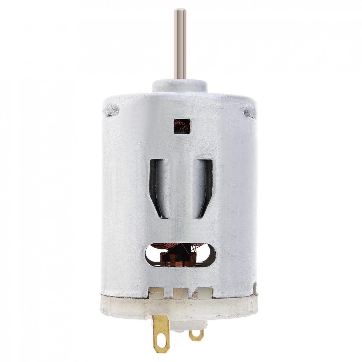 RS385 12V 3.9A 9800RPM DC Motor Remote Control Car Motor Electric Toy Motor Hair Dryer Motor with Carbon Brush for Toy Model