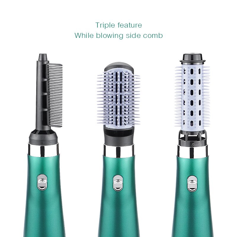 3 In 1 Multifunctional Diffuser Hair Dryer Comb Curly Straight Dual-Purpose Hair Comb Three-Speed Adjustment Modeling Tool 38D