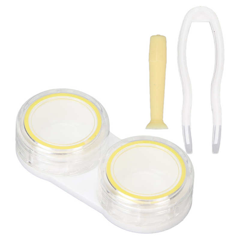 Contact Lens Opbergdoos Tweezer Plastic Contact Le... Grandado