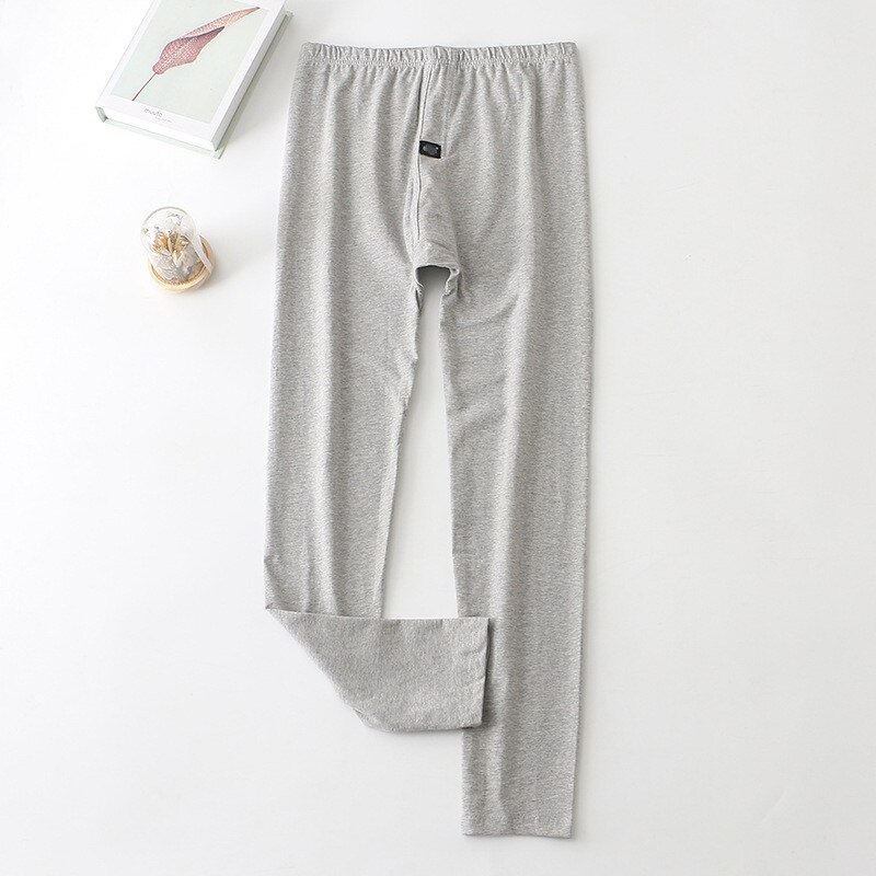 pijama hombre modal cotton sleepwear men pajama pants lounge wear pyjamas pant men&#39;s nightwear home pant pyjama homme: grey / XL