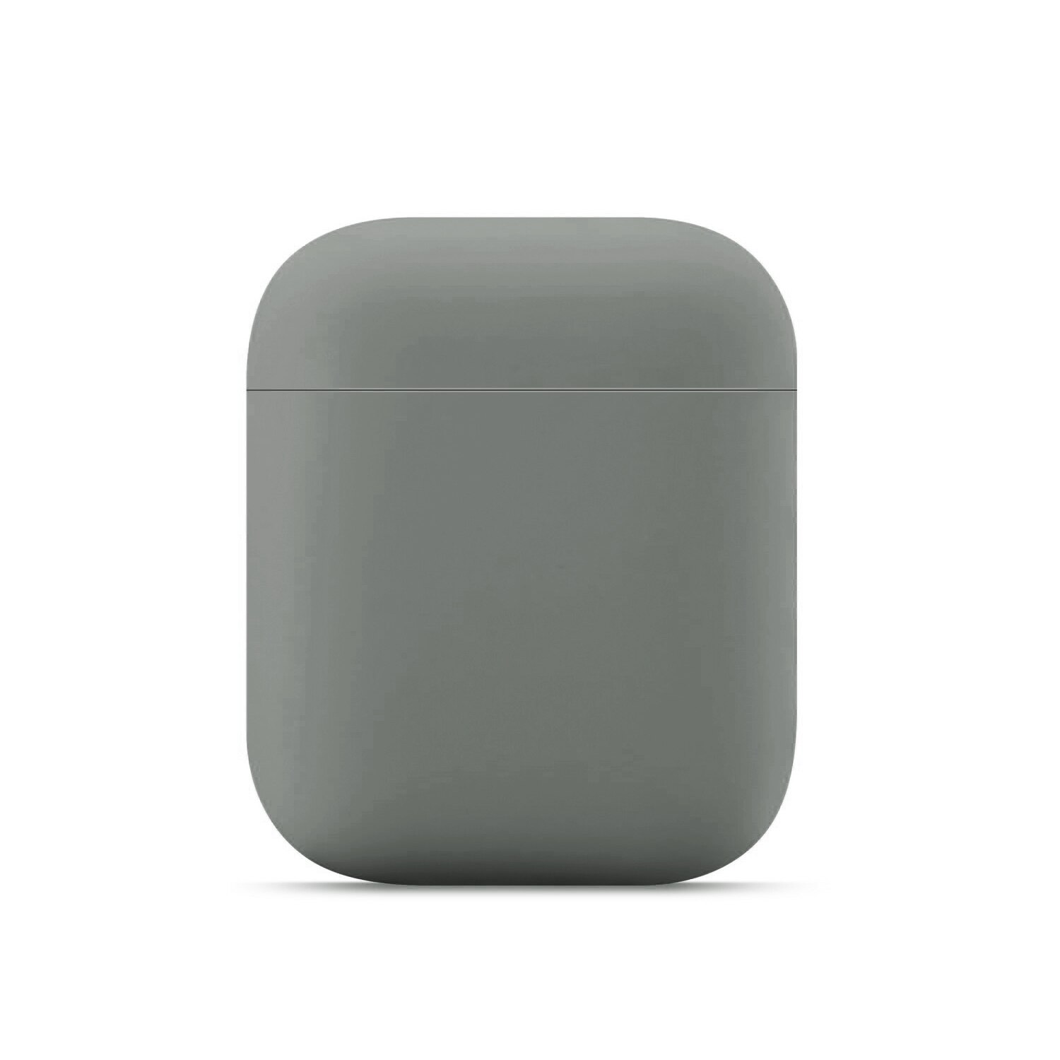 Soft Silicone Cases For Apple Airpods 1/2 Protective Bluetooth Wireless Earphone Cover For Apple Air Pods Charging Box Bags: grey
