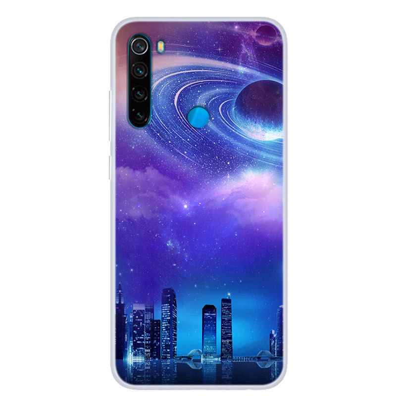 For Xiaomi Redmi Note 8T Case Silicone Soft TPU Phone Case Coque Xiomi Redmi Note 8T Cover Space for Redmi Note8T 8 T Bumper