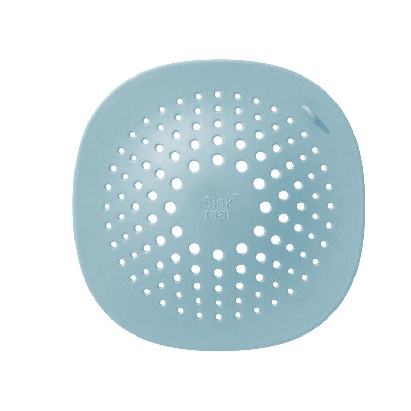 Aanrecht Filter Douche Drain Haar Catcher Stopper Huishoudelijke Badkamer Afvoerputje Cover Universele Anti-Verstopping Gootsteenzeefje: Blauw