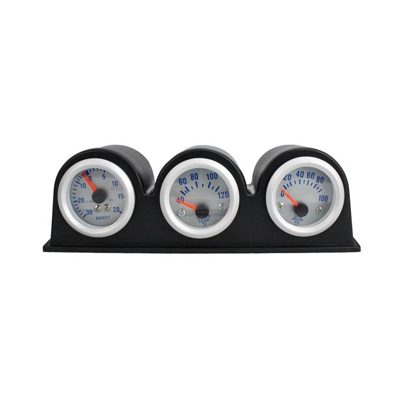 Auto drievoudige meterset toerenteller toerenteller toerental watertemperatuurmeter oliepers drukmeter autometer