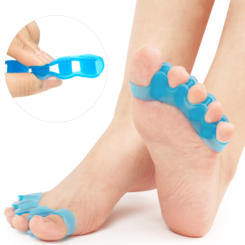 2 Stück Zehenspreizer für Damen, langlebige Zehenspreizer für Pedikübetreffend, Schuhe, Plantarfasziitis, Zehenglätter, dehnbar, passend zu