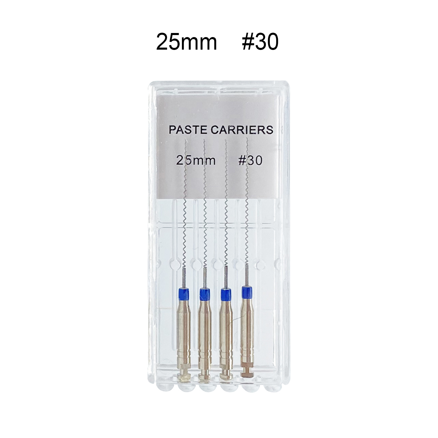 WELL CK 4 unidades/caja 21/25 mm # 25-40 portadores de pasta rotativa Dental relleno en espiral Lentulo surtido de pasta de llenado de motor herramienta de odontología: Morado