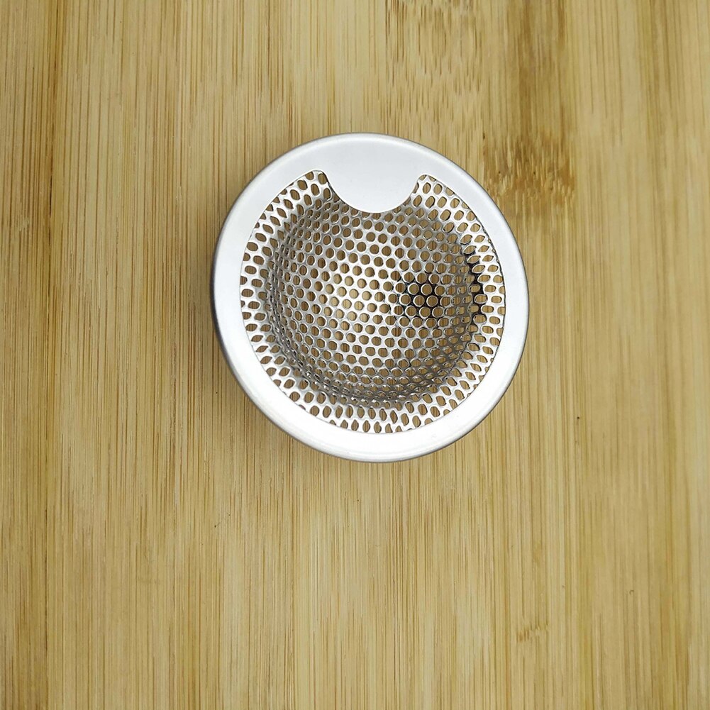 Rustfrit stål vask sil filter afløb filter køkken badeværelse tilbehør filter køkkenredskaber gadgets til køkkenredskaber