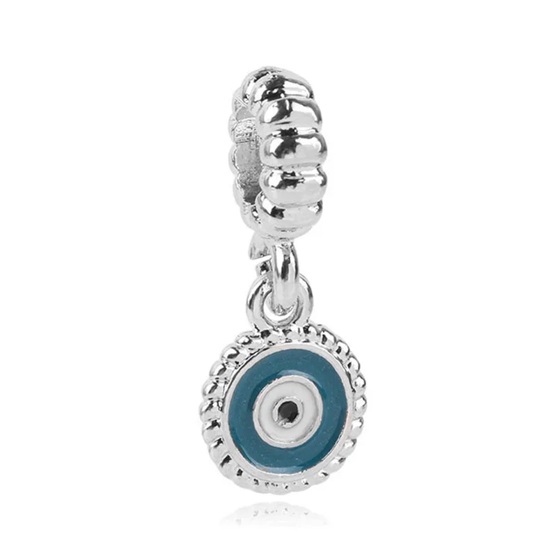 Abalorio de estrella de corazón para mujer, Pulsera Original, joyería de , azul, Océano, Tortuga, pulpo, serie,: Granate