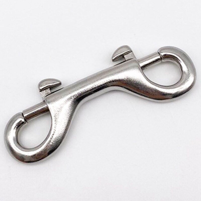 Doppelend-karabinerhaken aus edelstahl für taucherboote