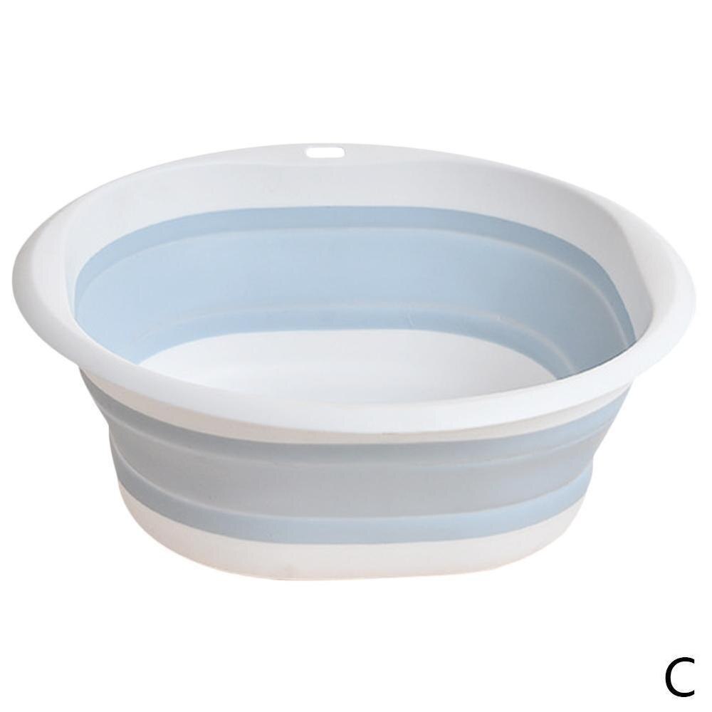 Cubierta de lavabo portátil para el hogar, accesorio plegable de viaje, O9O7: C