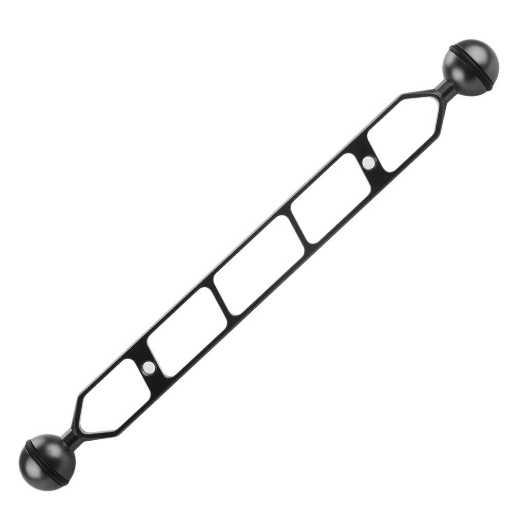 CNC Ball Head 11" Light Arm For Video Sports Camera Accessories: Black