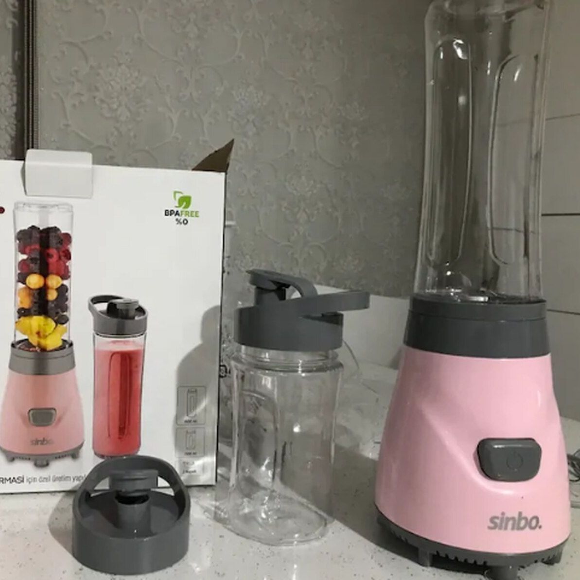 Personal Thermos Blender Smoothie Healthy Green Drink Portable Shaker Fruit Shredder Vegetable Juice Smoothie Machine Slimming