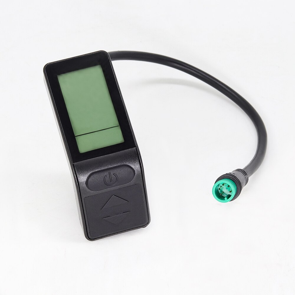 Kt lcd 3 display med sm eller vattentät kontakt 24v 36v 48v elcykel display för kt controller: Lcd 4 vattentät