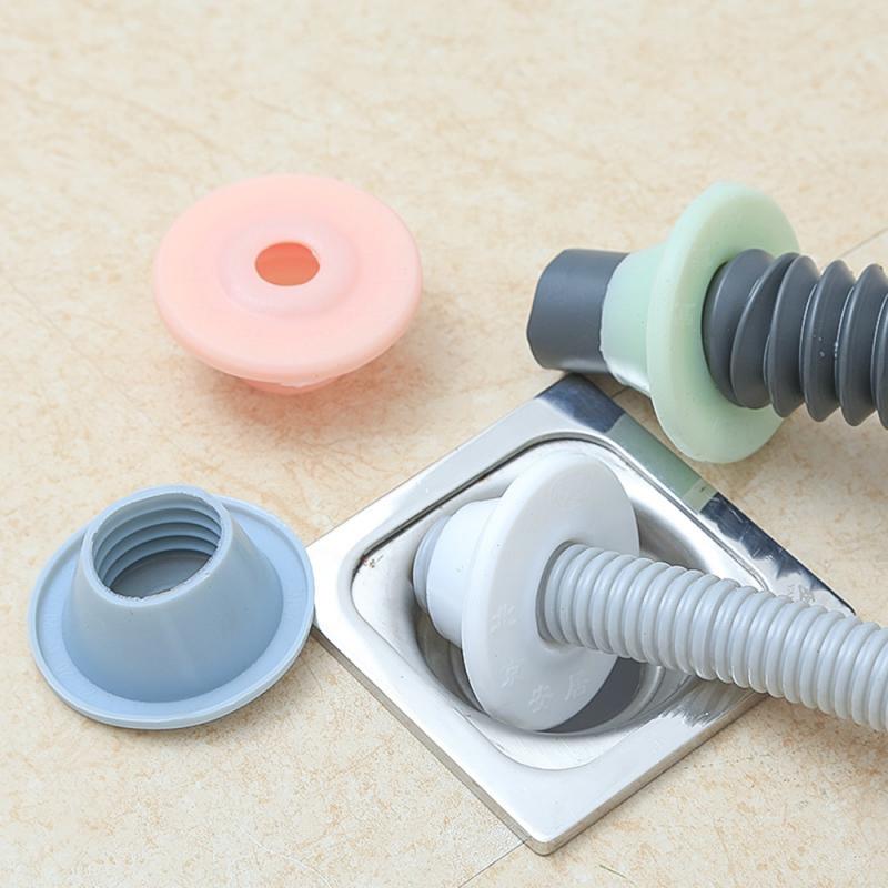 Sewer Pipe Sealing Ring Deodorant Silicone Floor Drain Sealing Ring Washing Machine Pipe Sewer Sealing Plug