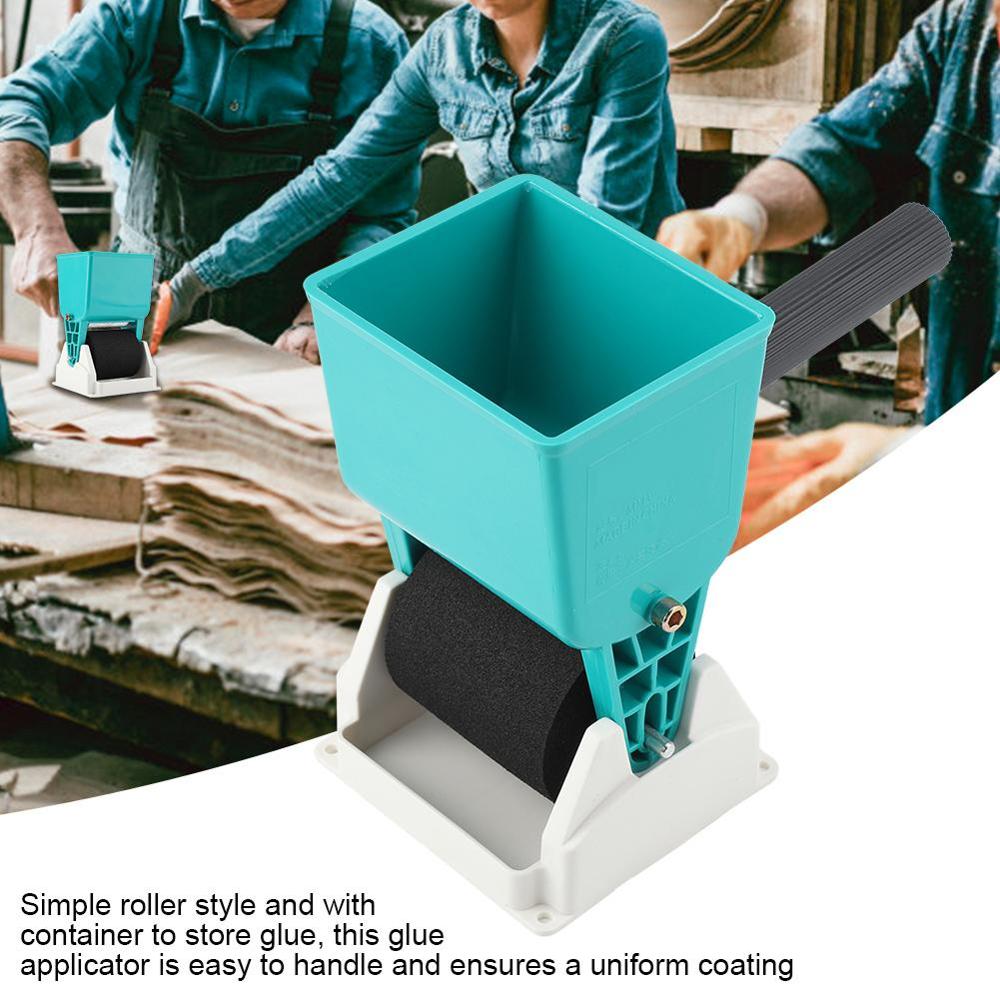 Glue Applicator, 180mL/320mL Portable Handheld Applicator Roller Manual Gluer Tool for Woodworking Paiting Tool Buckets