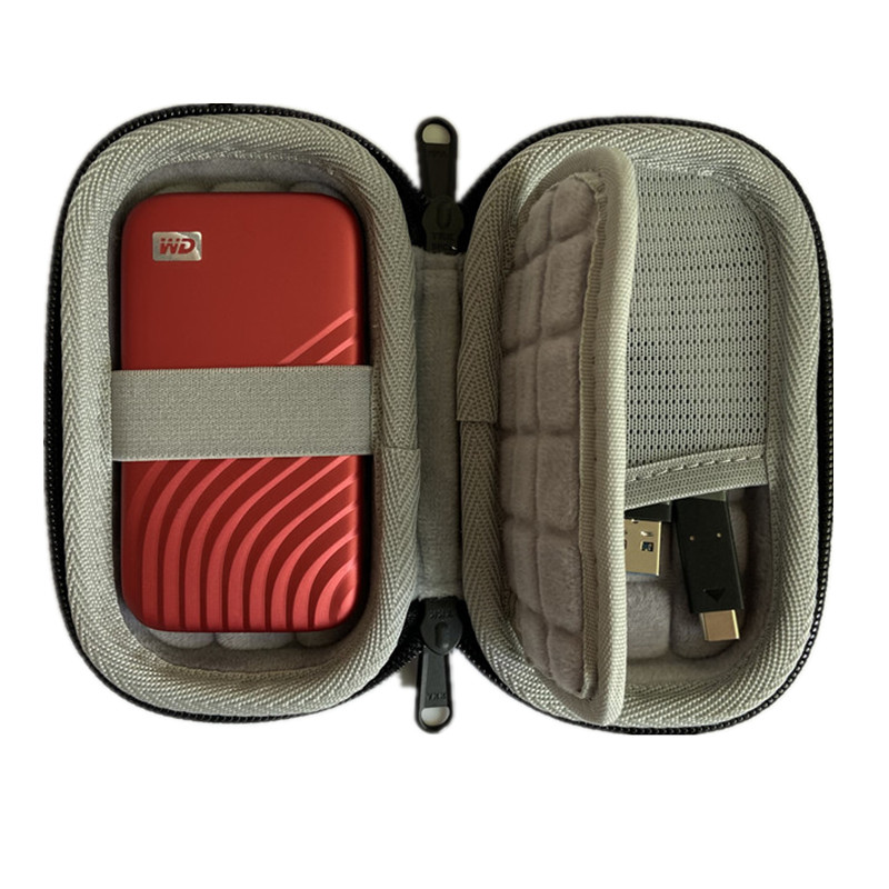 Hard Shell Case Voor Wd My Passport Ssd Drive Beschermende Tas Opbergdoos
