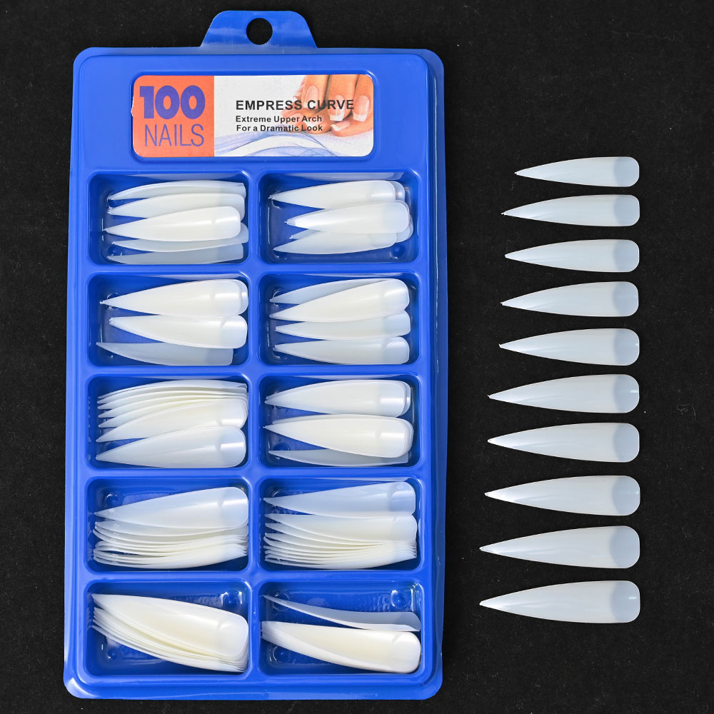1 stks professionele nail art clipper speciale u-type valse tips rand nagelknipper roestvrij staal kleurrijke manicure nagel gereedschap j-1