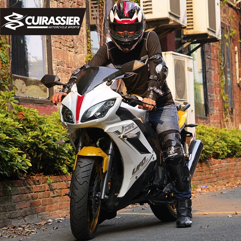 Cuirassier armbågsskydd motorcykel utrustning knä armbågsskydd motocross downhill dirt bike mtb skydd terrängracing mx knäskydd
