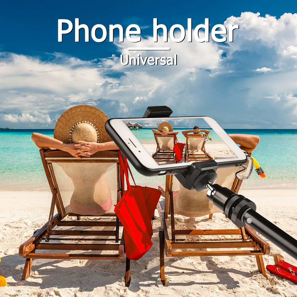 Universal Smartphone Camera Tripod Adapter Cell Phone Holder Mount with Shoe Ball Head for iPhone Android Mobile Phone