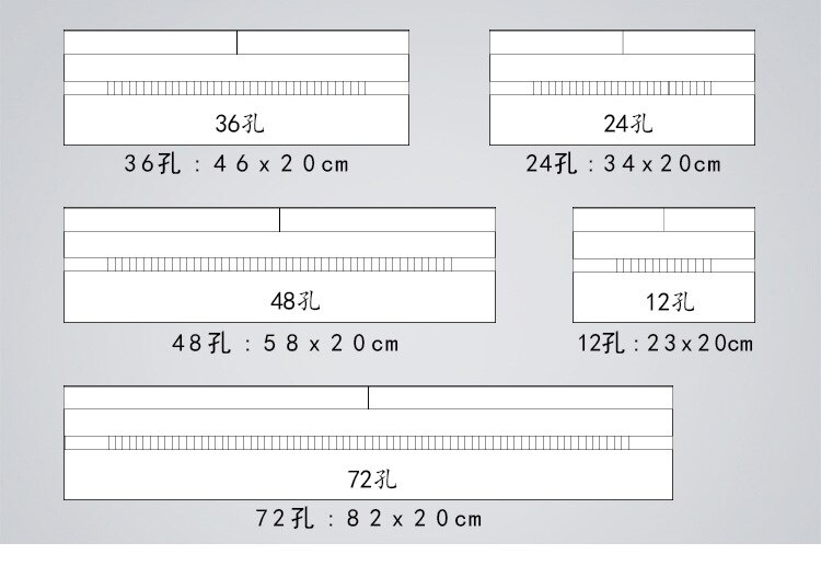 72 Gaten Schoolbenodigdheden Roll-Up Potlood Zakken Voor Kleur Potlood Pennen Tas Potlood Pouch Canvas Handgemaakte Bloemenprint kawaii Bgas