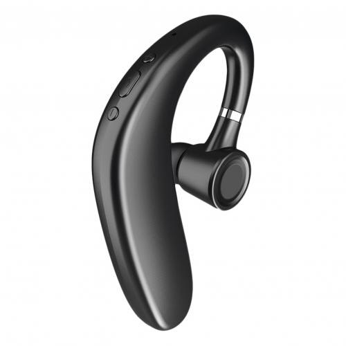 1pc bluetooth 5.0 draadloze oordopjes oorhaak zakelijke sport oorhaak oordopjes headset bluetooth oordopjes voor iphone samsung xiaomi: Zwart