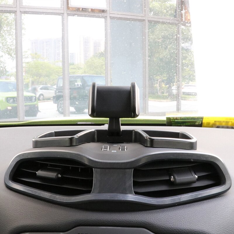 Chuang qian bil luftventil holder til iphone 6 mobiltelefon holder 360 grader bil telefon holder mobiltelefon til jeep renegade